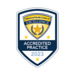 Behavioral Health Center of Excellence Accredited Practice Logo